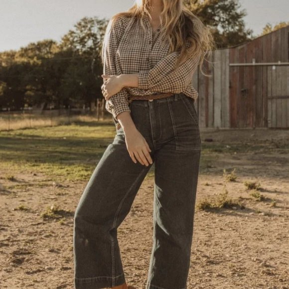 Esby Finch Jean Dark Wash Size 8 - Picture 2 of 8